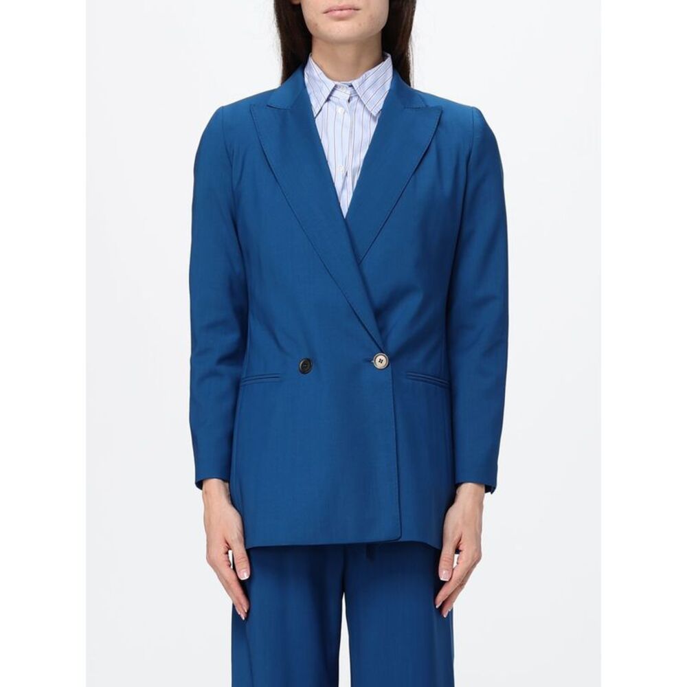 Weekend Max Mara Shirt Woman Gnawed Blue